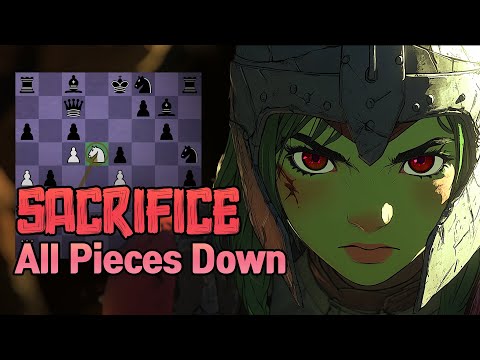 The Ultimate Chess Sacrifice: All Pieces Down
