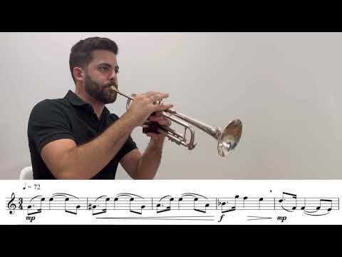 ILMEA 2025-2026 Senior Trumpet Concert Etude - Lyrical