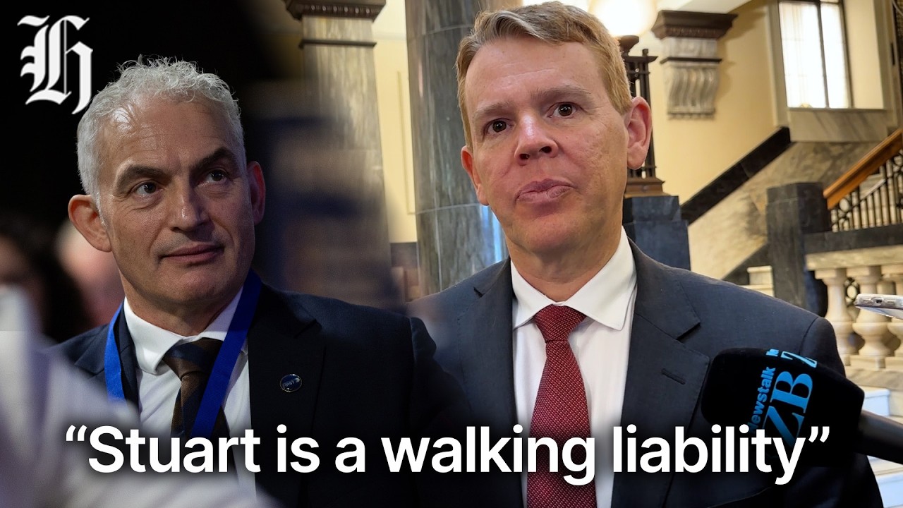 "Stuart is a walking liability" – Chris Hipkins on NZ First candidate Stuart Nash's comments