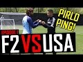 Andrea Pirlo AMAZING Passing Master Class F2 VS USA