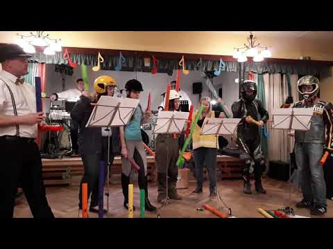 Mitternachtseinlage beim Musikerball in Dörfl Teil 3