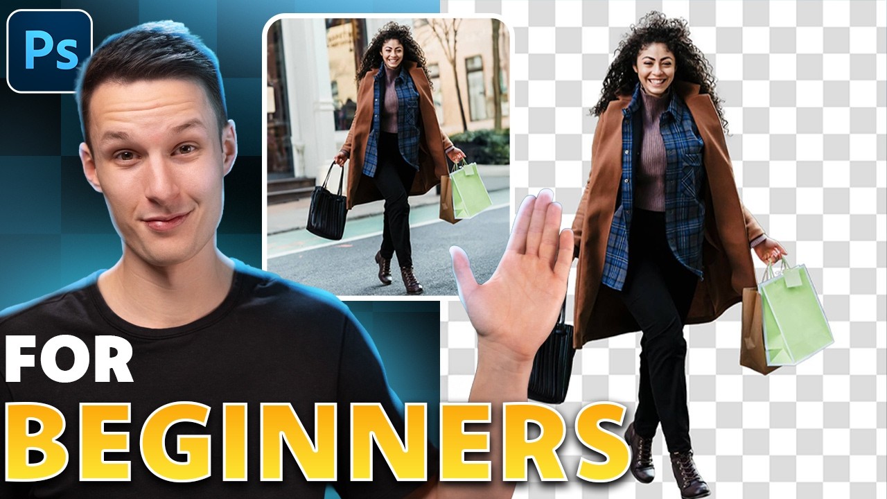 How To Remove A Background In Photoshop - For Beginners!
