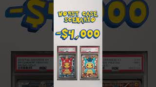 MY Biggest Gamble! Poncho Pikachus Grade Reveal  #pokemon #pokemoncards #pokemontcg #pokémon