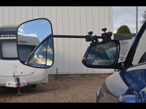 Milenco Grand Aero 3 Towing Mirrors First Set up