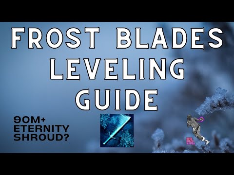 [3.15] FROST BLADES LEVELING GUIDE, 3.5 Hours to Maps, 90M+ ENDGAME (Build Diary: #23)