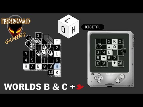 LOK Digital WORLDS B DNA & C Lokboy + BIRDS / Soluce (Minimal Puzzle Game)