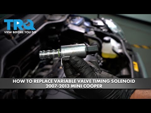 How to Replace Variable Valve Timing Solenoid 2007-2013 Mini Cooper