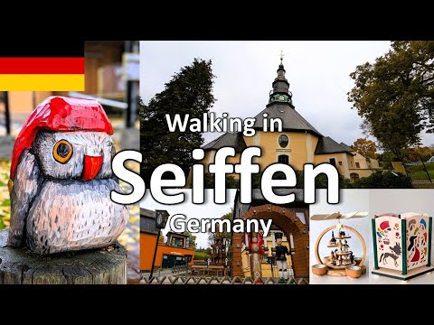 【Seiffen③】🇩🇪Spaziergang durch Seiffen – Ein ruhiger Morgen im Dorf🏘️🌲