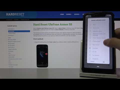 Default Notification Sounds in Ulefone Armor 5S – Notification Tones Presentation