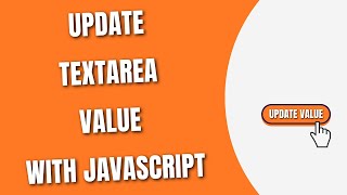 JavaScript Update Textarea value [HowToCodeSchool.com]