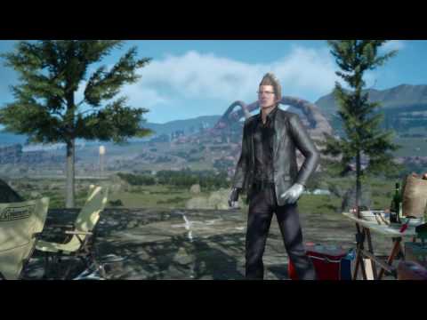 Final Fantasy XV - Ausace Haven (Camp Sequence) Ignis Prepares Breaded Cutlet with Tomato, Photos