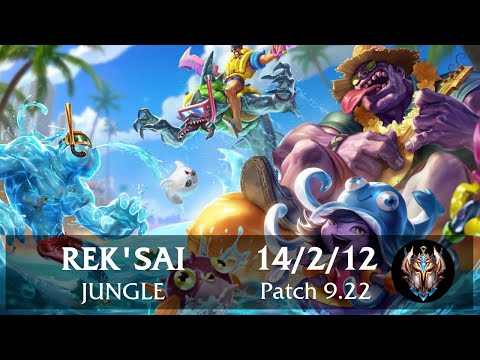 Rek'Sai Jungle vs Trundle | Pinoy Challenger Replay Patch 9.22