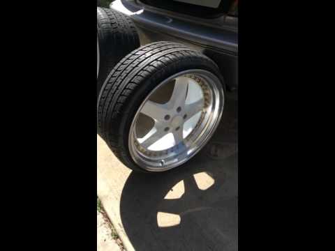 19x9.5 stretch 215/35