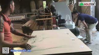 Vận hành thực tế máy dán cạnh 8 chức năng PRO-700A