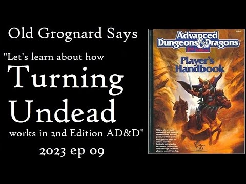 AD&D 2nd Edition: How Turning Undead Works
