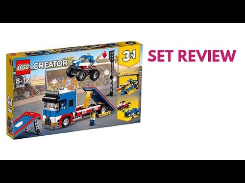 Lego Creator mobile stunt show set review