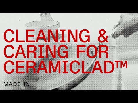 How To Clean CeramiClad | Made In Cookware