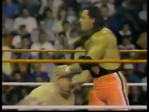 Len Kruger & Tony Ulysses Vs The Hart Foundation (09-10-1988)