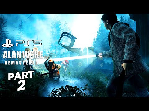 ALAN WAKE REMASTERED PS5 Walkthrough Gameplay Part 2 - Finding Alice