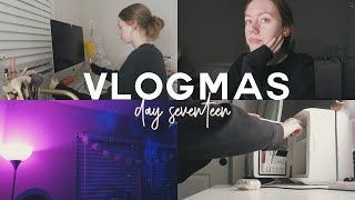 VLOGMAS DAY 18: cleaning my bedroom | chill home vlog