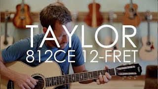 Video thumbnail for Taylor 812ce 12 Fret by Shoreline Music