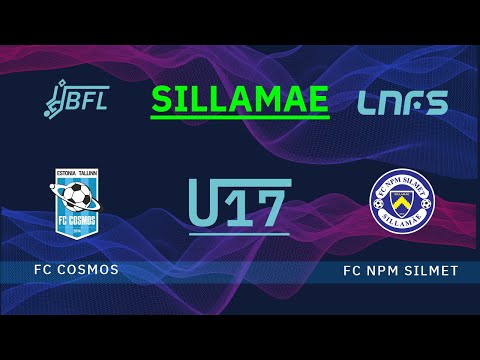 FC Cosmos U17 - FC NPM Silmet U17. BFL U17 Sillamae, Estonia