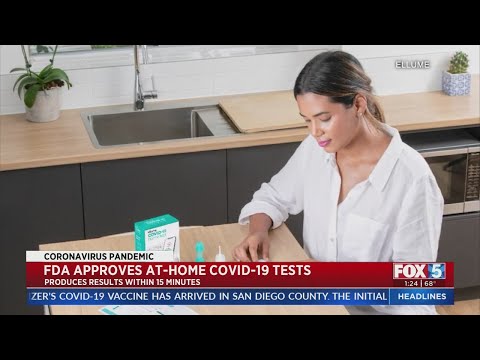 FDA Approves First At-Home COVID-19 Tests