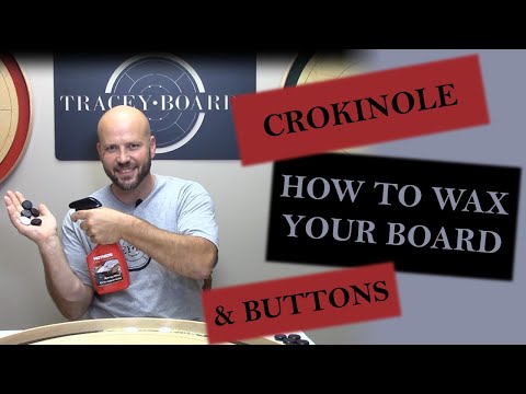 How To Wax Your Crokinole Board & Crokinole Buttons