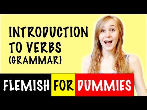 Flemish For Dummies 9: Introduction to Verbs, Personal Pronouns and Tenses (Grammar)
