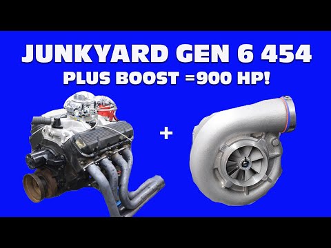 HOW TO MAKE CHEAP, JUNKYARD BBC HP! NA VS VORTECH SUPERCHARGED GEN 6 454. INTERCOOLER & HEAD TEST