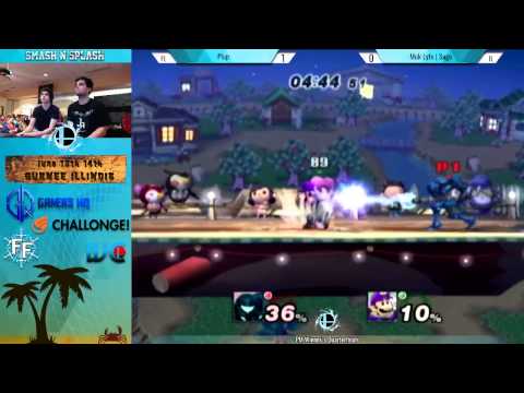 Smash'N'Splash Top 32 - Sago (Luigi) vs Plup (Samus)