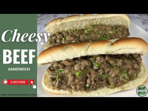 CHEESY BEEF SANDWICH