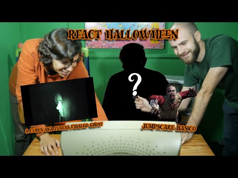 PORTUGUESES REAGEM A VIDEOS ASSUSTADORES🎃- Ft. ???