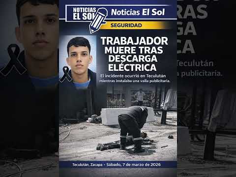 TRABAJADOR MUERE TRAS DESCARGA ELÉCTRICA EN ZACAPA