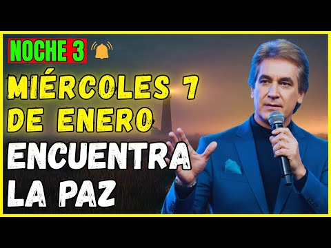 MIÉRCOLES 7 DE ENERO | 7 NOCHES DE ORACIÓN PARA ENCONTRAR PAZ, DIOS COMPARTE TU CARGA | NOCHE 3