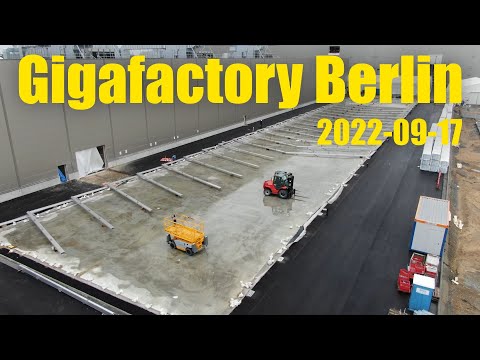 Giga Berlin | 2022-09-17 | Construction update