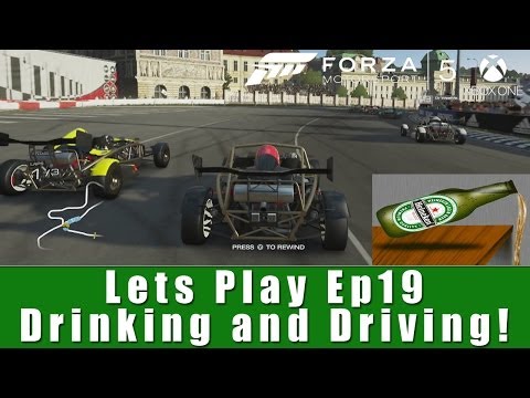 Forza Motorsport 5 Lets Play Ep 19 Drinking and Driving on Xbox | SLAPTrain