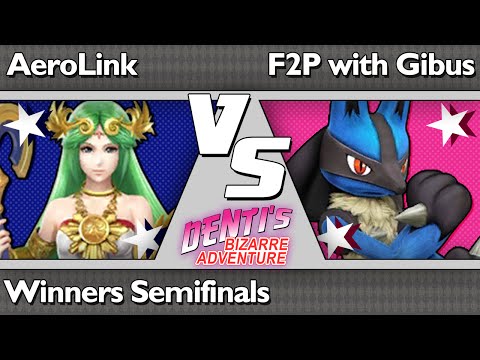DBA 4 Smash 4 - AeroLink (Palutena) vs Gibus (Lucario, Greninja, Robin) - Winners Semifinals