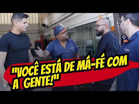 ABSURDO!!! DISCUSSÃO E RESPONSABILIDADE SOBRE DANO EM RODA DE VEÍCULO MARCAM A REPORTAGEM