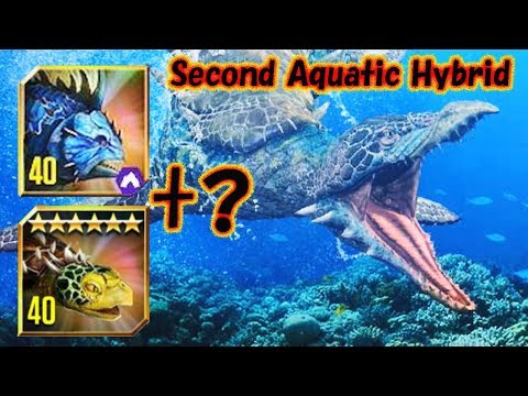 Jurassic World - Bananogmius + Archelon = Second Aquatic Hybrid?