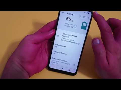 battery percentage setting LG k42, how to disable battery percentage in LG k42