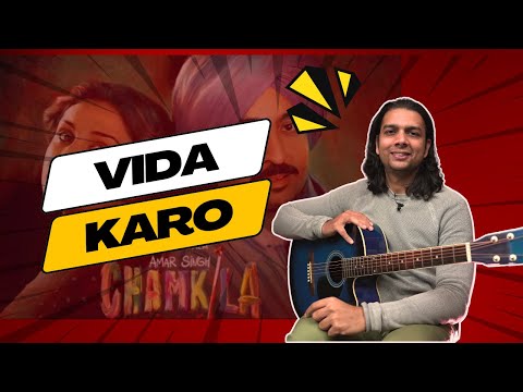 Vida Karo - Chamkila | Guitar Lesson