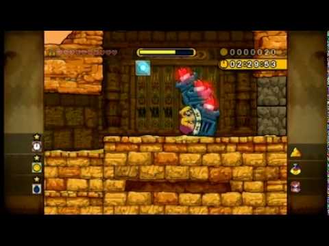 wario land: shake it! 1-2: whoopsy desert speed run - 0:01:49 [obsolete]