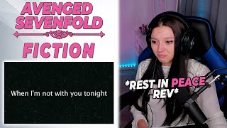 Avenged Sevenfold - Fiction [onscreen lyrics] | First time reaction