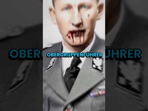WW2 Secret Operations: Killing the Reich-Protector #Shorts #History