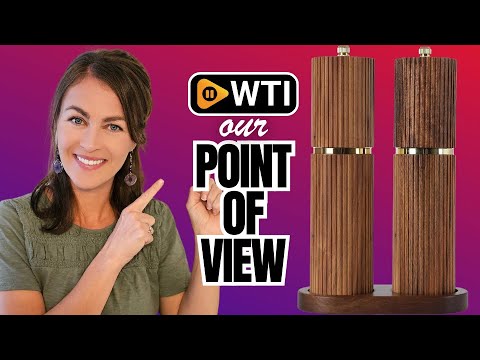Wooden Salt and Pepper Grinder Set - WTI product video review