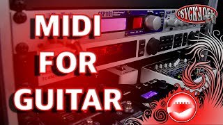 Midi for guitar #1- How to set the midi channel on your gear