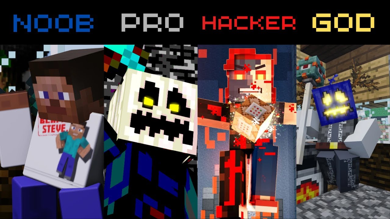 WINNING WITH EVERY COMPLETE MINECRAFT SKIN! | Forsaken - NOOB VS PRO VS HACKER VS GOD