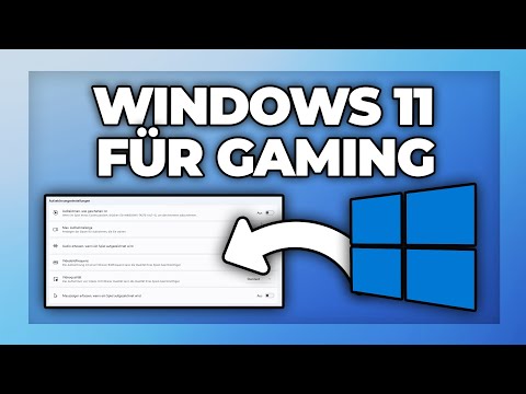 Windows 11 optimieren für Gaming - beste Einstellungen Tutorial