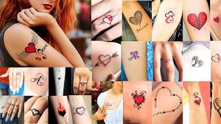 Tiny Tattoos: The Heart Trend #trending #tattoo #heart